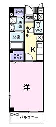間取図画像 1K