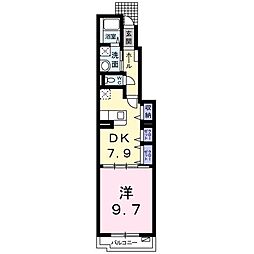 間取図画像 1DK