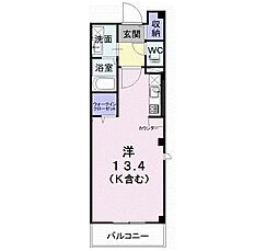 間取図画像 ワンルーム