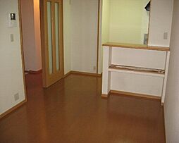 京王線 中河原駅 徒歩14分の賃貸アパート 1階2DKのリビング/ダイニング