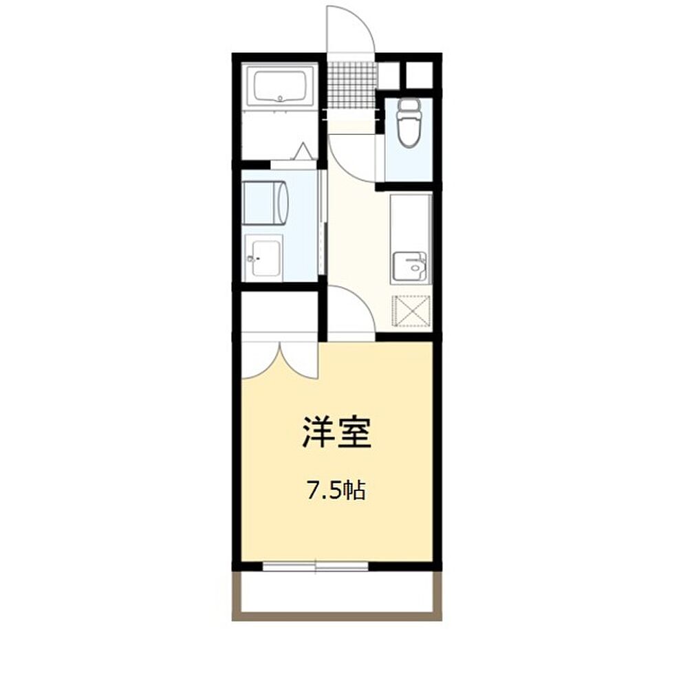 ホームズ 群馬県伊勢崎市下触町 1k 賃料2 1万円 2階 26 04 賃貸アパート住宅情報