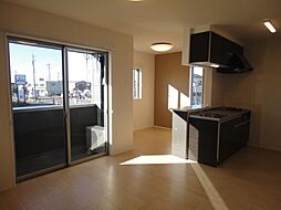 名鉄津島線 木田駅 徒歩21分の賃貸アパート 2階2LDKのリビング/ダイニング