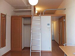 レオパレスフラワーガーデンI 107 1階1Kのリビング/ダイニング