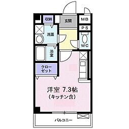 間取図画像 ワンルーム
