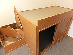 レオパレスアース21 2階1Kのリビング/ダイニング