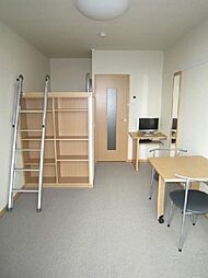 レオパレスグリチネII 209 2階1Kのリビング/ダイニング