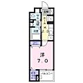 フルーヴ2階6.9万円