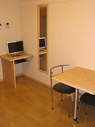 レオパレスセントラルアイ 1階1Kのリビング/ダイニング