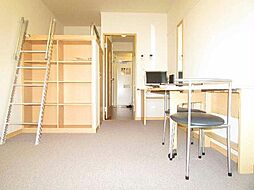 レオパレスレインボーI 304 3階1Kのリビング/ダイニング