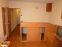 レオパレスグランメール 203 2階1Kのリビング/ダイニング