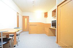 レオパレスソルビー 204 2階1Kのリビング/ダイニング