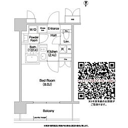 COMFORIA大島 1Kの間取図画像
