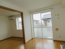 サンパティークおかもとＣ 202 2階2DKのリビング/ダイニング