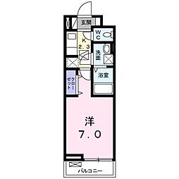 コンフォート・T 1Kの間取図画像