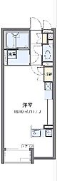 MIRANDAエアフォルク ワンルームの間取図画像
