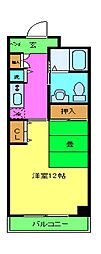間取図画像 1K