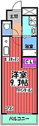 間取図画像 1K