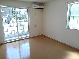 JR水戸線 岩瀬駅 徒歩18分の賃貸アパート 1階1LDKのリビング/ダイニング