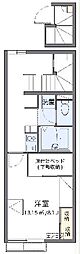 レオパレスメゾンリッツ 1Kの間取図画像