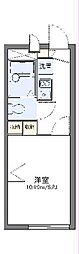 レオパレス05Ｍ 1階1Kの間取り