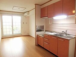 JR常磐線 東海駅 徒歩15分の賃貸アパート 2階2LDKのリビング/ダイニング