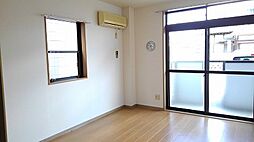 リバーサイド中川Ｂ 1階2DKのリビング/ダイニング