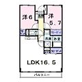ヴィラ・アベニール2階6.8万円