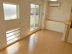 水木コーポII 2階1LDKのリビング/ダイニング