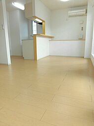 ソレイユ・西口Ｃ 201 2階1LDKのリビング/ダイニング