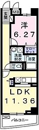プレインステージ 1LDKの間取図画像