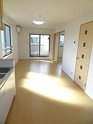 名鉄瀬戸線 森下駅 徒歩9分の賃貸アパート 3階1LDKのリビング/ダイニング