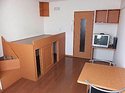 レオパレスエフ・ニイジマII 101 1階1Kのリビング/ダイニング