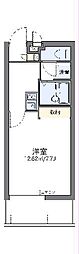 レオパレス城北2 1Kの間取図画像