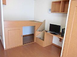 レオパレスウィル88 109 1階1Kのリビング/ダイニング