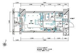 メインステージ板橋本町駅前II 9階1Kの間取り