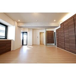 コンフォリア新宿イーストサイドタワーアネックス A406 4階1LDKのリビング/ダイニング