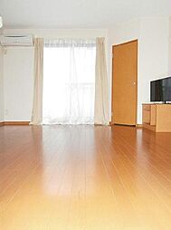 レオパレスソレイユII 1階1Kのリビング/ダイニング