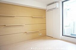 サンライズ桜 205 2階1Kのリビング/ダイニング