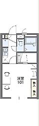 間取図画像 1K