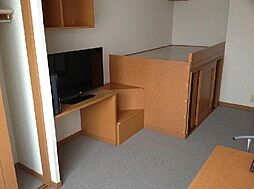 レオパレス雅 201 2階1Kのリビング/ダイニング