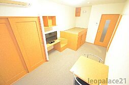 レオパレスシャン　リジェール 206 2階1Kのリビング/ダイニング