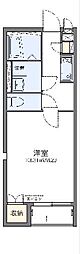 レオネクストグラードＫ 2階1Kの間取り