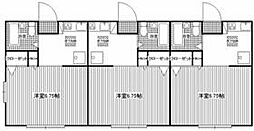 プロトプレイス 1階1Kの間取り