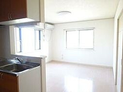 クレールアンファン B101 1階2LDKのリビング/ダイニング