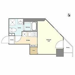 ＨＹ’ｓ　品川南大井 8階1Kの間取り