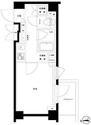 ルーブル東蒲田七番館 1Kの間取図画像