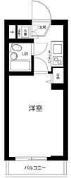 ルーブル新宿西落合2 1Kの間取図画像