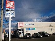 【ドラッグストア】ウエルシア安中郷原店まで500ｍ