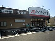【ドラッグストア】クスリのアオキ三ツ池店まで1100ｍ