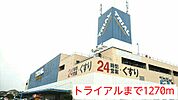【ショッピングセンター】トライアルまで1270ｍ